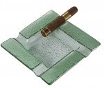 Tanner Square Glass Cigar Ashtray