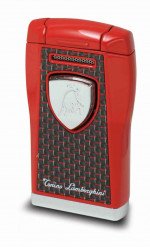 Tonino Lamborghini Argo Lighter Red With Black & Red Carbon Fiber