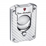 Tonino Lamborghini Stainless Steel Engine Turned Pattern Cigar Cutter