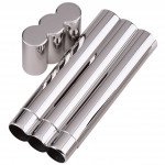 Tres Stainless Steel Three Cigar Holder