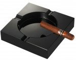 Trey Black Crystal Heavy Duty Cigar Ashtray