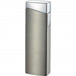 Visol Camino Satin Gun Metal Wind-Resistant Jet Flame Lighter