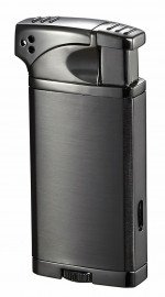 Visol Coppia All-in-One Cigar, Cigarette, and Pipe Lighter Polished Gunmetalisol Coppia All-in-One Cigar, Cigarette, and Pipe Lighter Polished Gunmetal