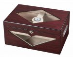 Visol Hudson Red Antique Wood Stain Humidor