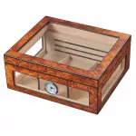 Visol Lorenzo See-Thru Glasstop Humidor