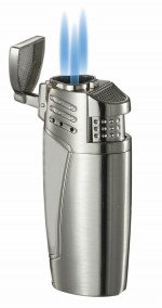 Visol Pyramid Nickel Triple Flame Torch Lighter
