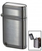 Visol Ranger Brushed Chrome Torch Flame Lighter