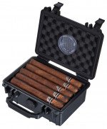 Visol Rider Hard Plastic Travel Cigar Humidor