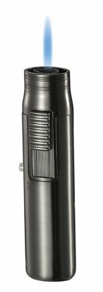Visol Sherman Gunmetal Single Flame Torch Lighter