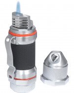 Visol Storm Chrome Black High Altitude Windproof Lighter