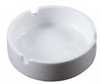 White Ceramic Cigarette Ashtray