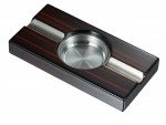 Windsor Macassar Ebony Wood Finish Cigar Ashtray