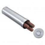 Worldwide Aluminum Cigar Case Travel Humidor