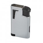 Xikar XK1 Single Jet Flame Lighter Silver