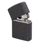 Zippo Pipe Lighter Black Crackle